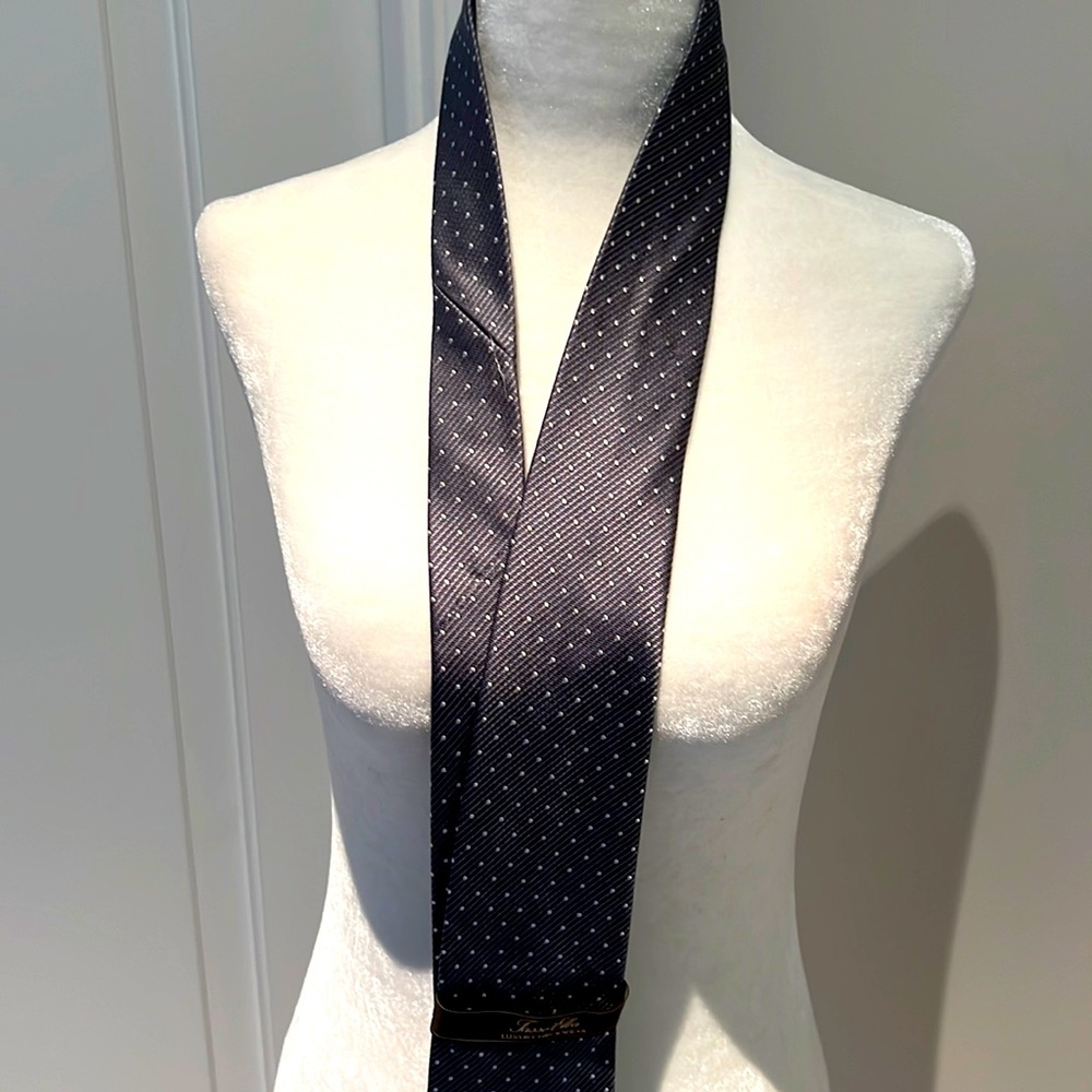 Tasso Ella silk Baxter dot tie NWT